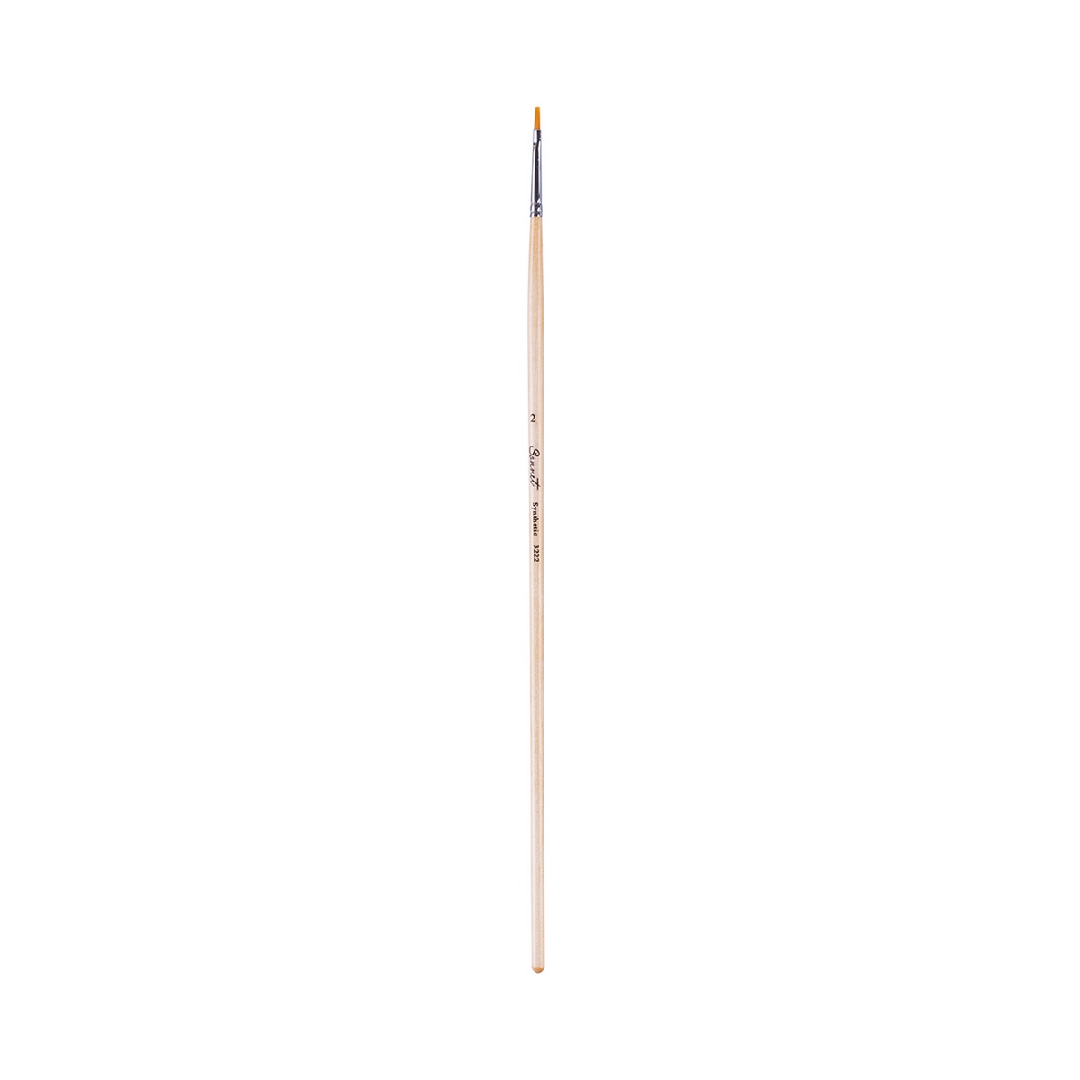 Synthetic brushes "Sonnet", flat, long handle