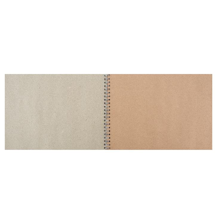 Sketch pad "Sonnet", assorted grey and kraft paper, spiral bound